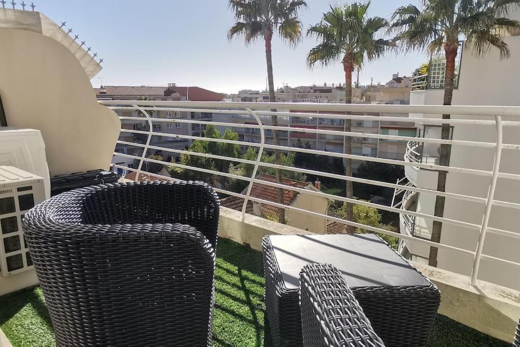 Cannes Pointe Croisette Studio Plage 2 Min A Pieds Ngoại thất bức ảnh