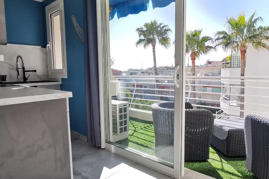 Cannes Pointe Croisette Studio Plage 2 Min A Pieds Ngoại thất bức ảnh
