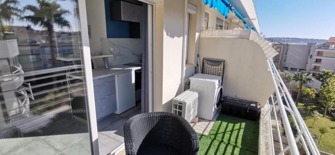 Cannes Pointe Croisette Studio Plage 2 Min A Pieds Ngoại thất bức ảnh