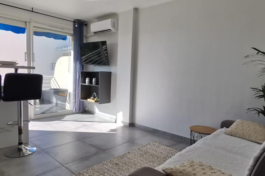 Cannes Pointe Croisette Studio Plage 2 Min A Pieds Ngoại thất bức ảnh